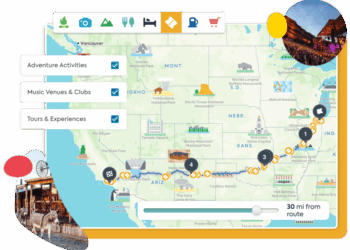 Road Trip Planner – Build your itinerary and find the best stops