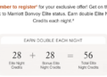 Marriott Bonvoy Targeted Double Elite Night Promotion (Report Yours ...