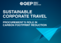Sustainable Travel: Procurement's Role in Carbon Control | GEP